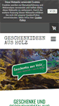 Mobile Screenshot of holzgeschenke.at